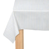 Pale Blue Pinstripe Paper Tablecloth | Putti Party Supplies