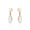 Lovett & Co. Pearl Navette Drop Earring  - White Opal, L&C-Lovett & Co., Putti Fine Furnishings