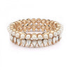 Lovett & Co. Pearl and Crystal Teardrop Bracelet, L&C-Lovett & Co., Putti Fine Furnishings