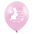  Peter Rabbit "Hop little rabbit...hop hop hop" Balloon - Pink, VA-Vintage AngelVA-Vintage Angel, Putti Fine Furnishings