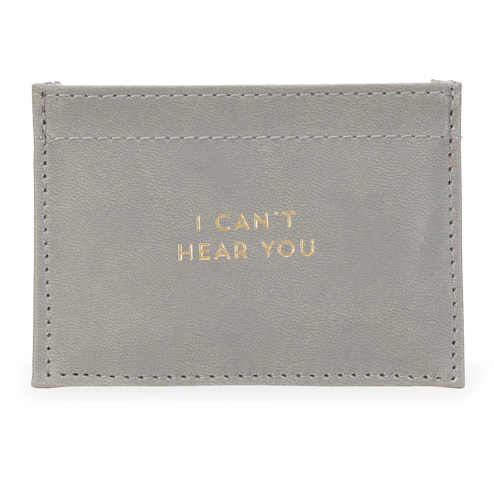  "I Can't Hear You" Leatherette Earbud Pouch, CRG-CR Gibson, Putti Fine Furnishings