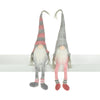 Pink and Grey Plush Dangly Leg Gnome