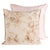 Tea Stain Old Rose Print Pillow - Square -  Accessories - Canfloyd - Putti Fine Furnishings Toronto Canada