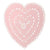 Large Pink Cut Out Heart-Decorations-Coach House-Putti Fine Furnishings