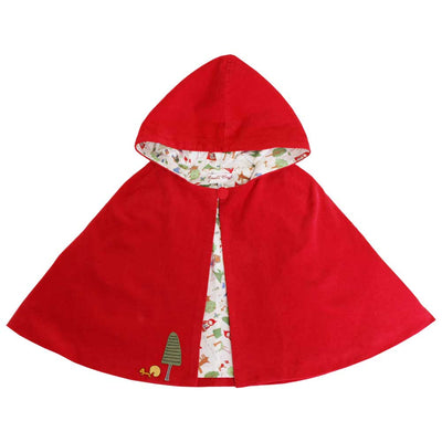 "Red Riding Hood" Hooded Cape, PC-Powell Craft Uk, Putti Fine Furnishings