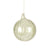 Sage Green Swirl Glass Ball Ornament  | Putti Christmas 