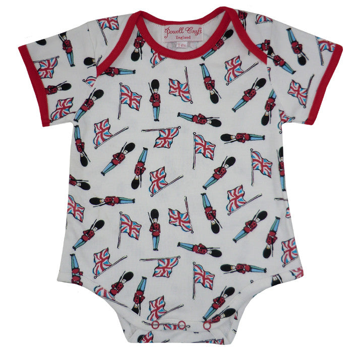  Soldier Baby Grow, PC-Powell Craft Uk, Putti Fine Furnishings