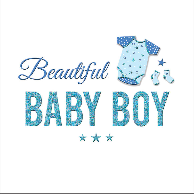 Beautiful Baby Boy Greeting Card | Putti Celebrations
