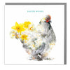 Lola Design Brahma Hen "Easter Wishes" Greeting Card | Putti Easter