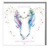 Lola Design Seahorses "You're The One Happy Valentines Day" Greeting Card | Putti