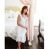 "Rachael" Lace Bodice Nightdress -  Night Gown - Powell Craft Uk - Putti Fine Furnishings Toronto Canada - 3