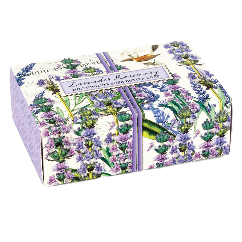 Michel Design Lavender & Rosemary Boxed Single Soap Putti Fine Furnishings  Canada