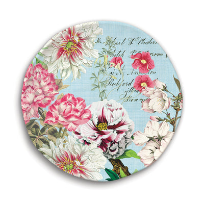 Michel Design Works Garden Melody Melamine Accent Plate | Putti Fine Furnishings Canada