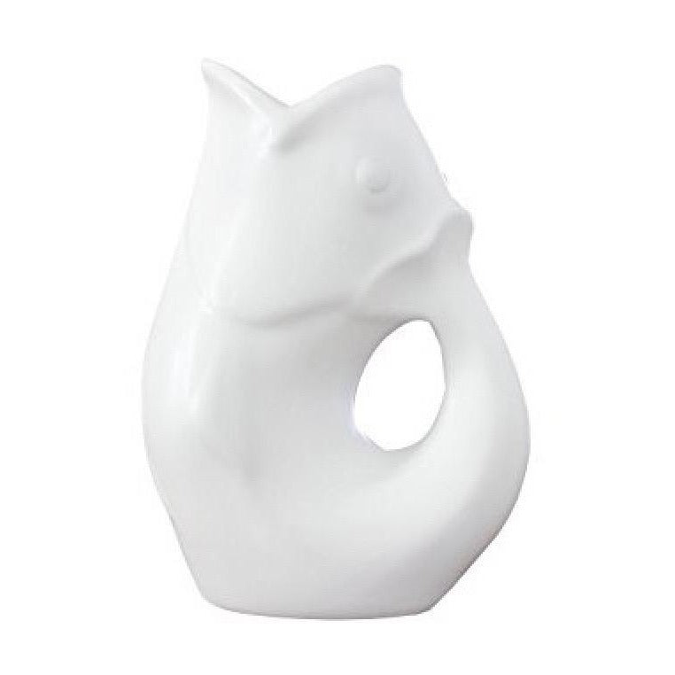 Matte White  GurglePot Gurgle Pot Pitcher | Putti Fine Furnishings 