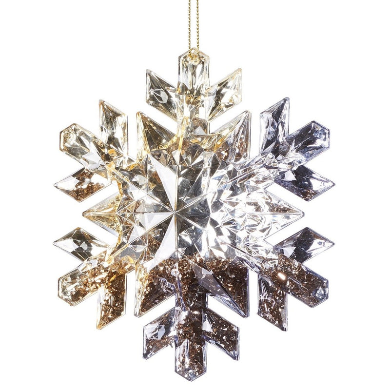 Acrylic Snowflake Christmas Ornament | Putti Christmas Celebrations