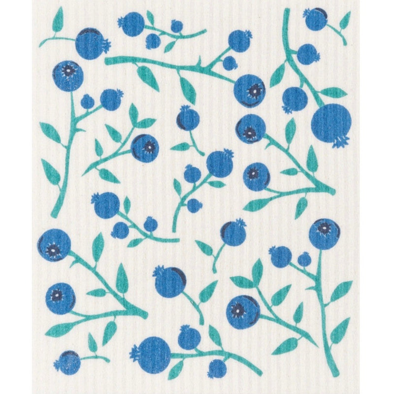 Now Designs Blueberries Swedish Cloth | Putti Fine Furnishings 