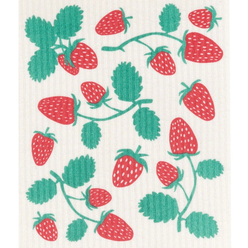 Now Designs Strawberries  Swedish Cloth