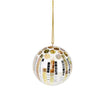 Gold Mosaic Ball Ornaments - Small