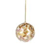 Gold Mosaic Ball Ornaments - Small