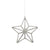 Silver Beaded 3D Star Ornament