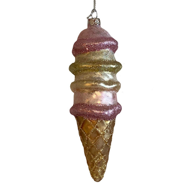 Ice Cream Cone Ornament