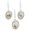 Woodland Scenic Owl Glass Ornament | Putti Christmas