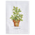 Herbs in Pots Cotton Guest Towels