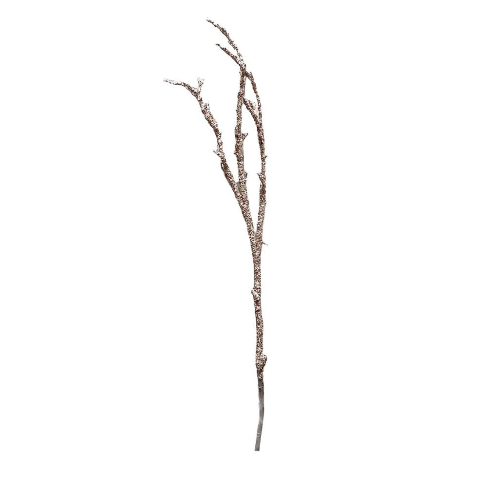 Silver Glitter Branch
