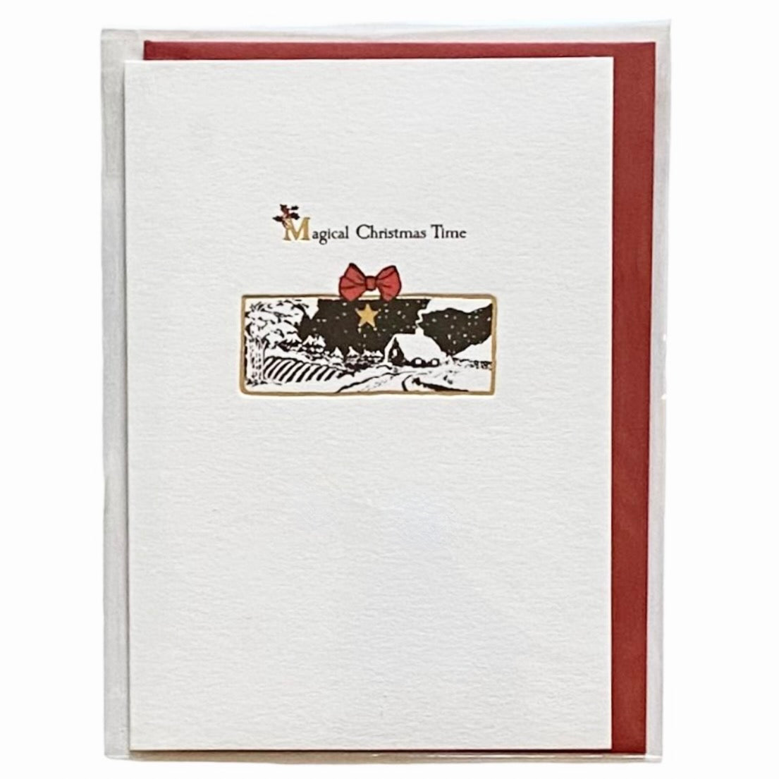 The Art File "Magical Christmas Time" Greeting Card | Putti Christmas 