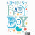 "A Beautiful New Baby Boy" Greeting Card