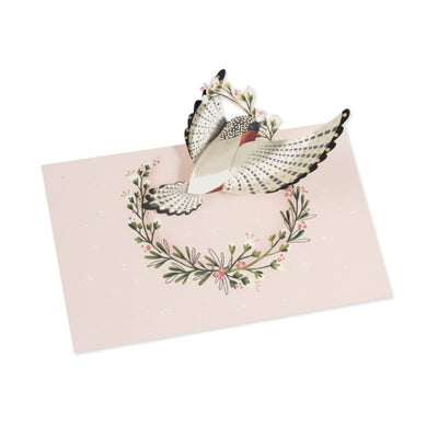 Up with Paper Luxe "Finch" Pop Up Greeting Card