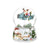 Santa in Plane Snow Globe