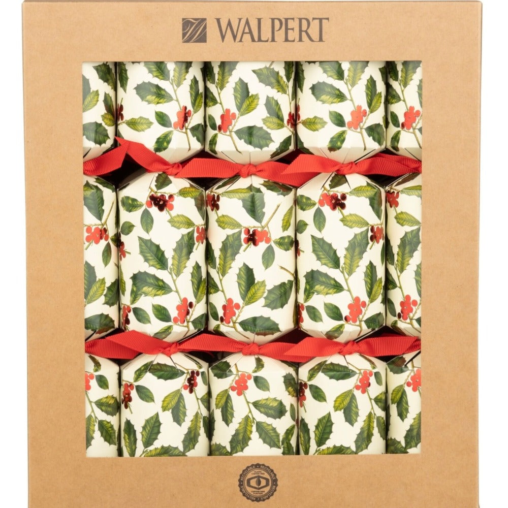 Antique Holly Flourish Eco Crackers