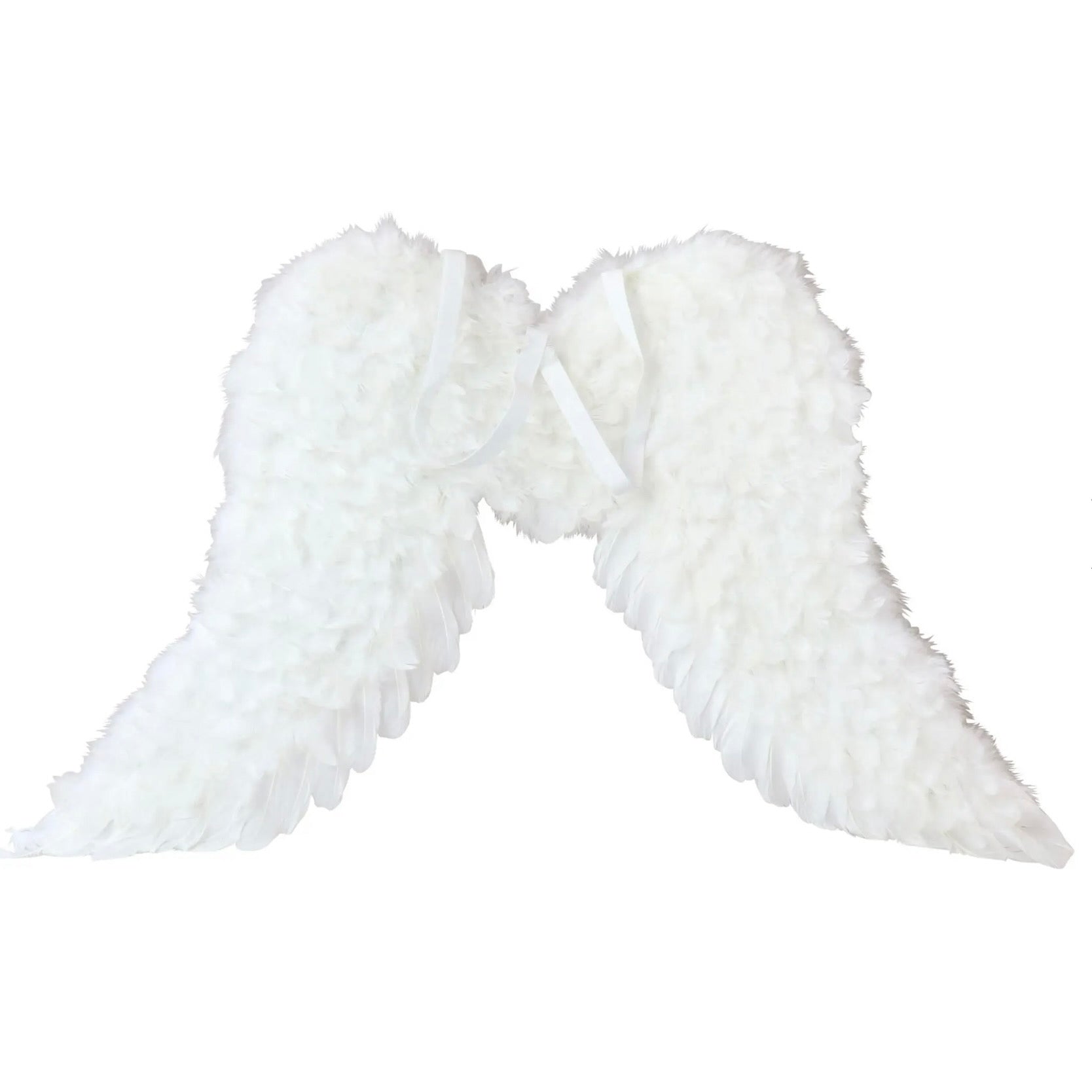 "White Beauty" Feather Angel Wings