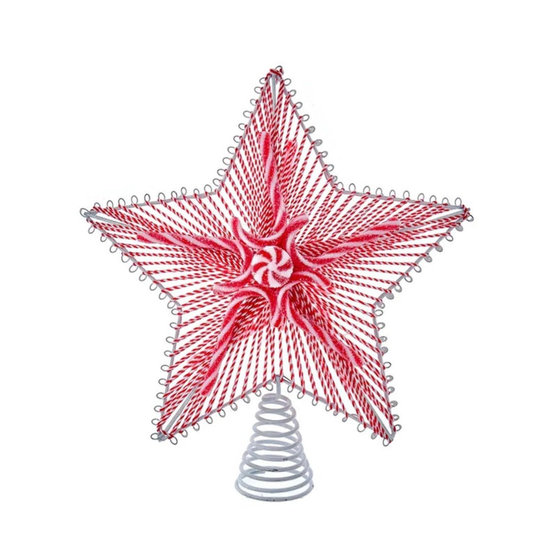 Peppermint Star Tree Topper