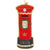 Velvet Embroidered "London" Post Box Ornament | Putti Christmas 