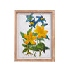 Floral Conservatory Framed Print - Yellow