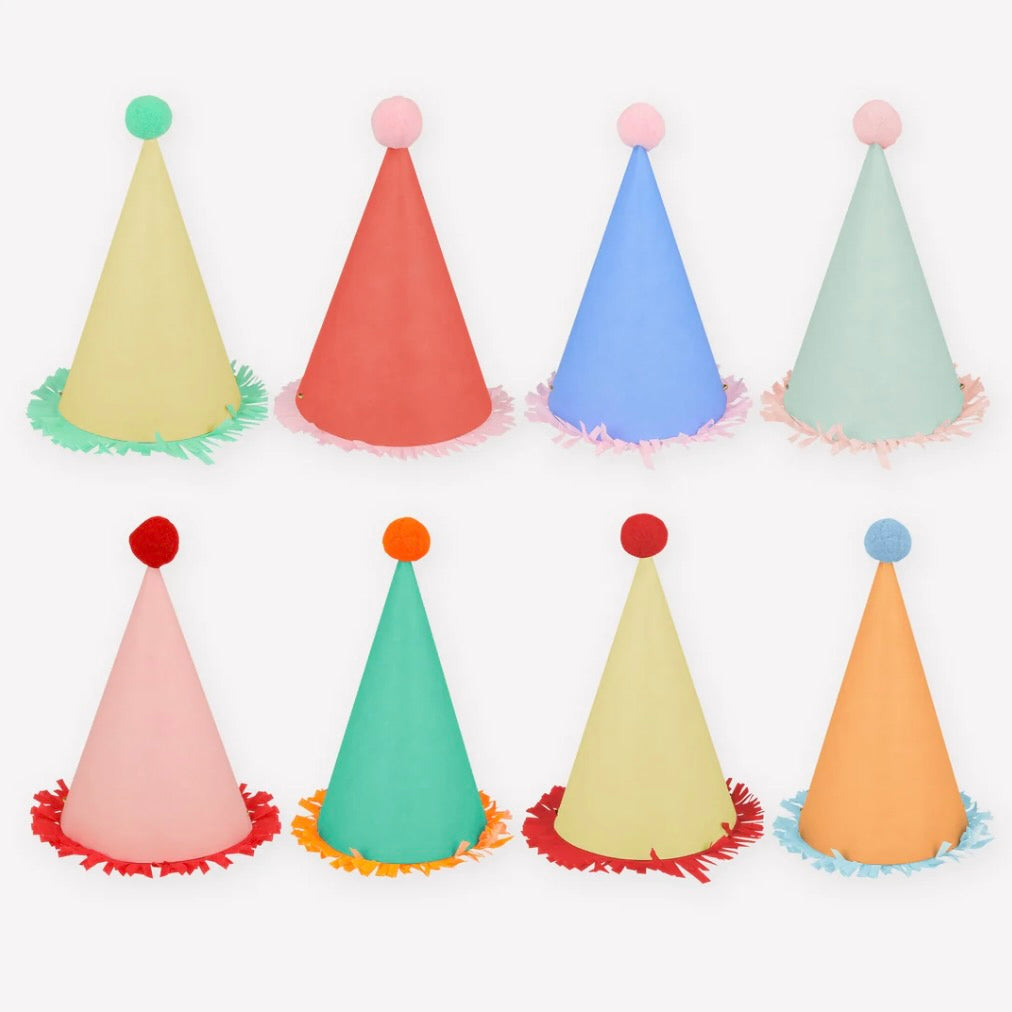 Meri Meri Fringed Party Hats