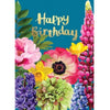 "Happy Birthday" Floral Greeting Card