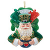"Ireland" Irish Santa Ornament  | Putti Christmas Canada