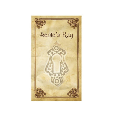 Santa's Key with Story Card, CT-Christmas Tradition, Putti Fine Furnishings