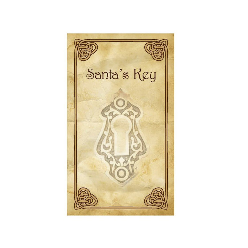  Santa's Key with Story Card, CT-Christmas Tradition, Putti Fine Furnishings