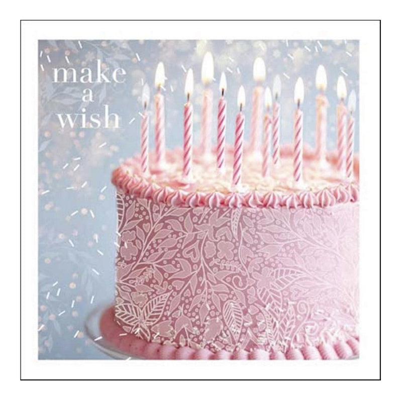  "Make a Wish" Happy Birthday  Greeting Card, JE-Jannex Enterprises, Putti Fine Furnishings