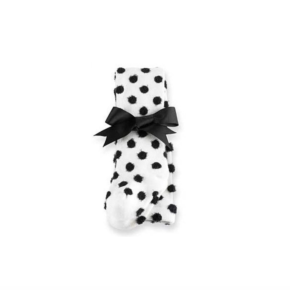  Mud Pie White with Black Polka Dot Tights, MP-Mud Pie, Putti Fine Furnishings