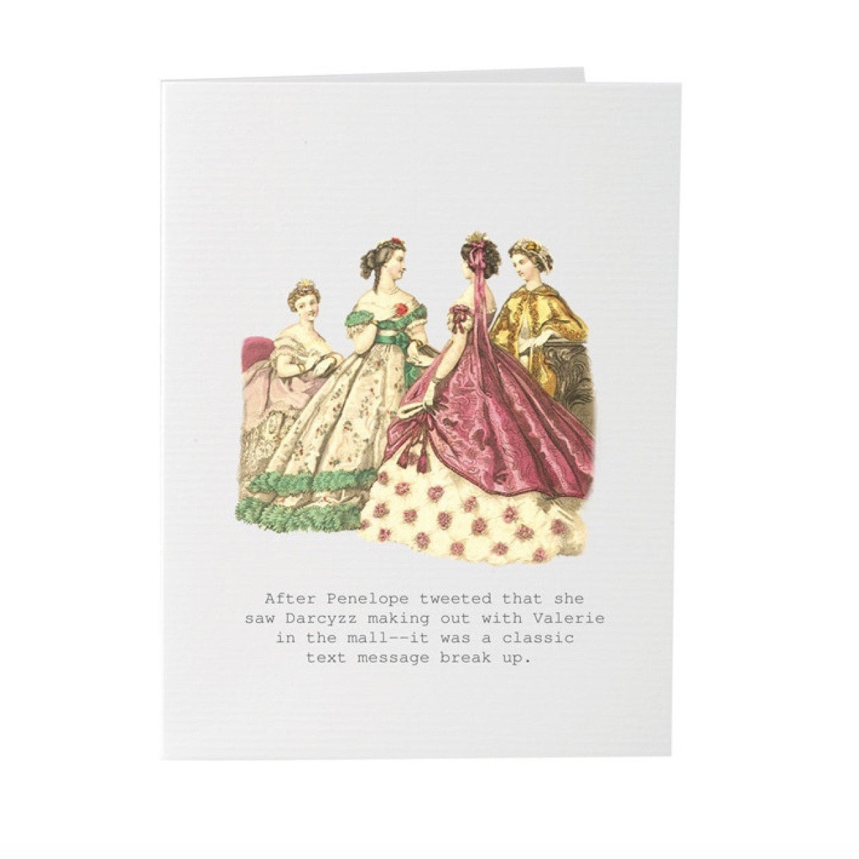 Tokyo Milk"....Text message breakup" Card -  Stationary - Tokyo Milk - Putti Fine Furnishings Toronto Canada