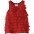  Red Chiffon Ruffle Tunic Dress, MP-Mud Pie, Putti Fine Furnishings
