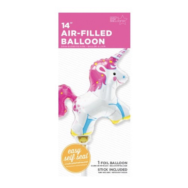 Unicorn Mylar Balloon on Stick, Northstar Balloons, Putti Fine Furnishings