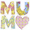 Patchwork Floral Print "Mum" Card, JE-Jannex Enterprises, Putti Fine Furnishings