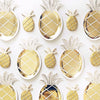 Meri Meri  Gold Pineapple Plate -  Party Supplies - Meri Meri UK - Putti Fine Furnishings Toronto Canada - 3