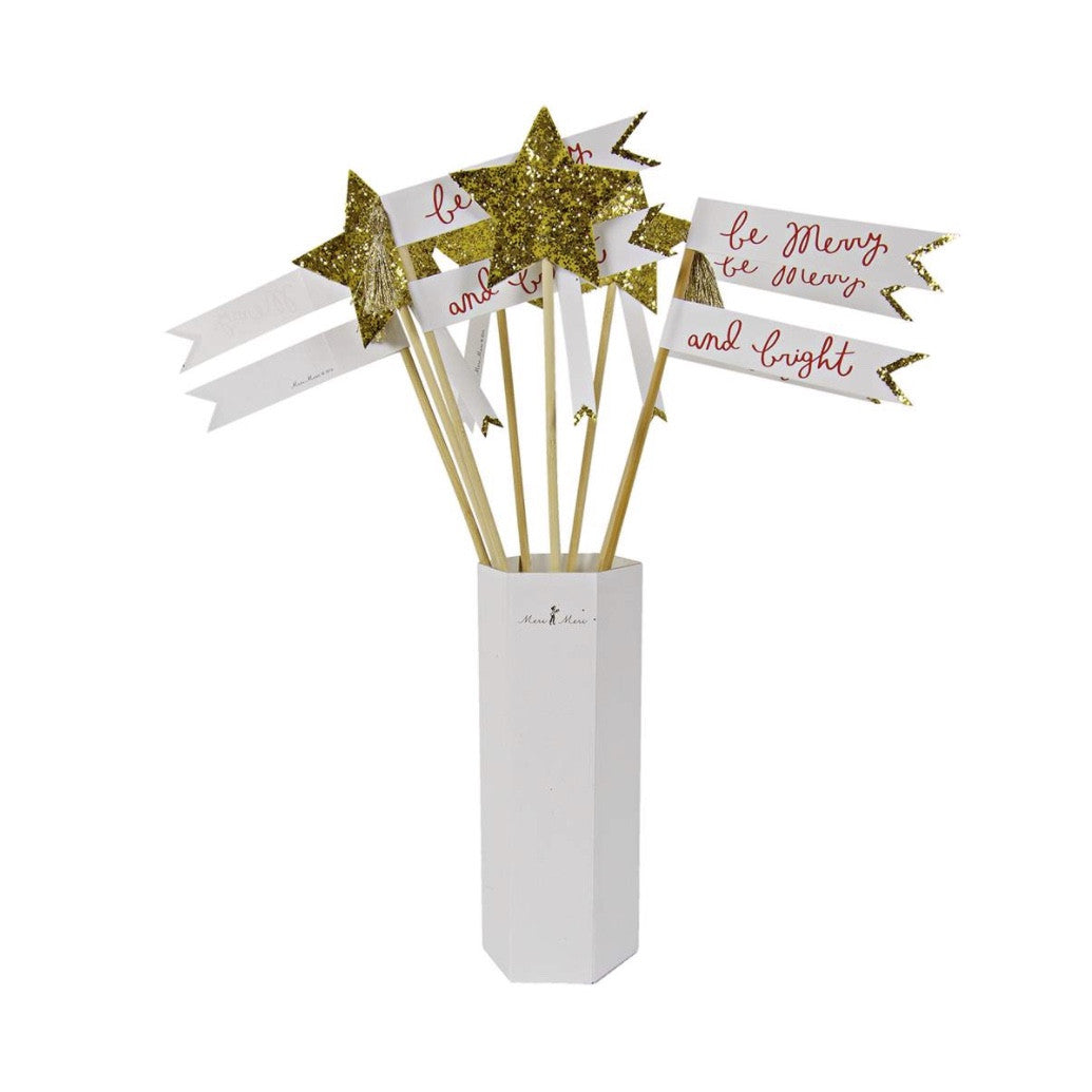 Star Wand Flags -  Party Supplies - Meri Meri UK - Putti Fine Furnishings Toronto Canada